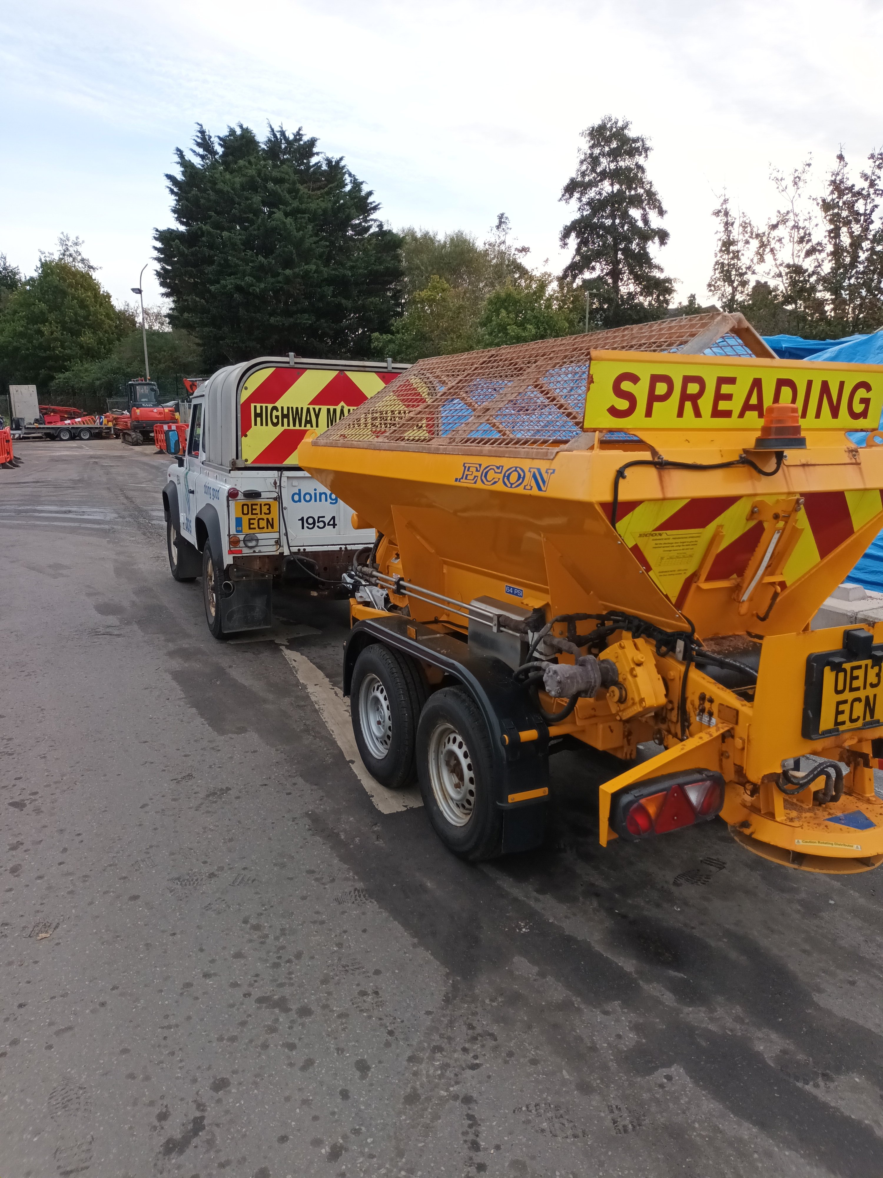 Winter Service Towed Spreader - Unit 611